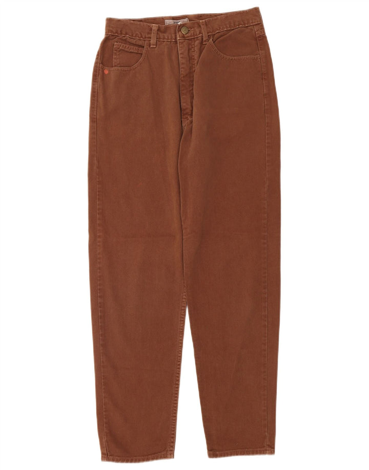 Zwężane jeansy męskie Guess W31 L28, brązowe, bawełniane