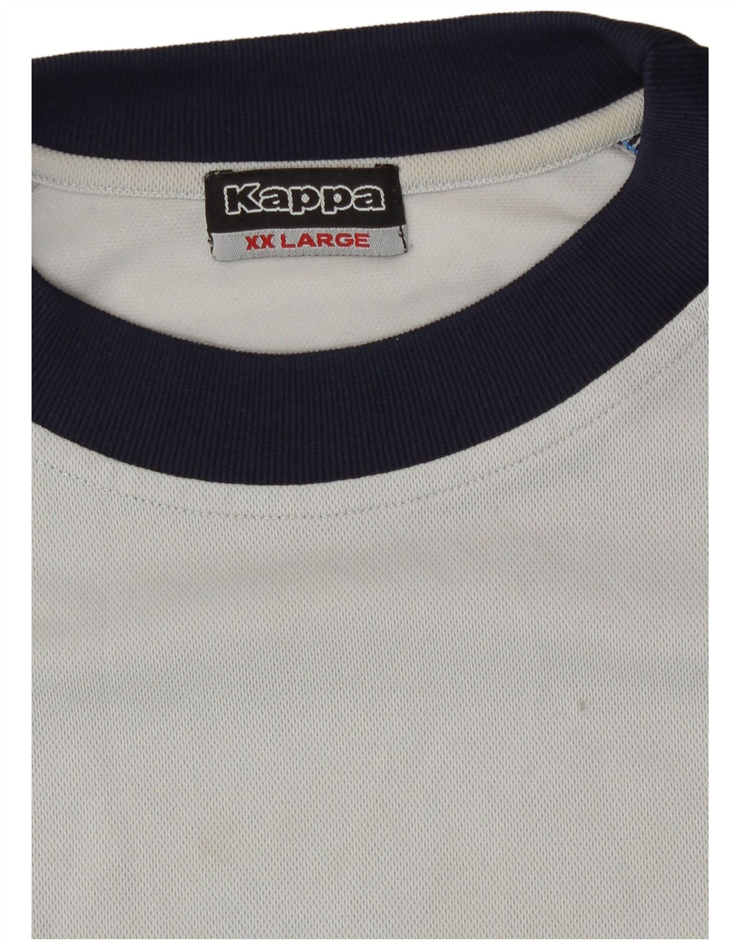 T-shirt męski Kappa Top 2XL Szary poliester z blokami kolorów