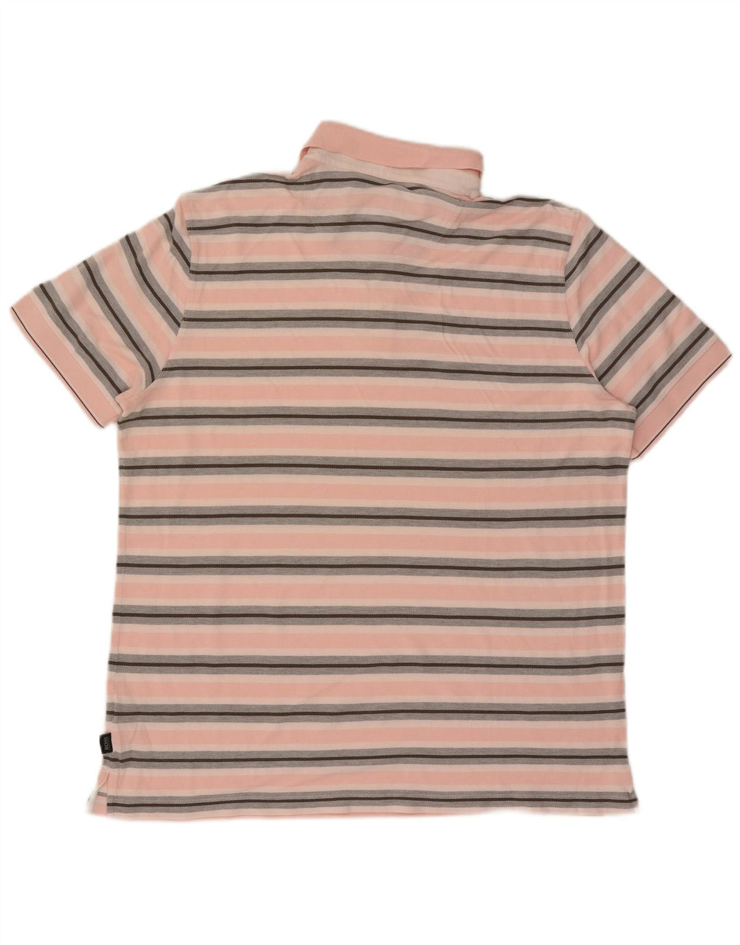 Męska koszulka polo Hugo Boss 2XL w różowe paski