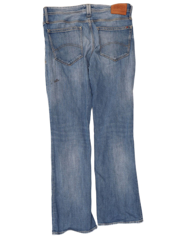 Damskie jeansy Bootcut TOMMY HILFIGER W34 L32 Niebieskie, bawełniane