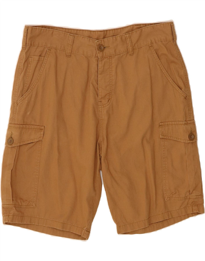 MOUNTAIN WAREHOUSE Womens Cargo Shorts W34 Large  Brown Cotton Vintage Mountain Warehouse and Second-Hand Mountain Warehouse from Messina Hembry 