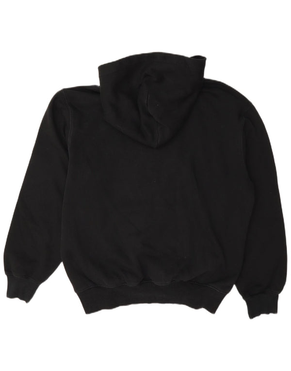 Męski sweter z kapturem Carhartt o luźnym kroju, mały, czarny, bawełniany