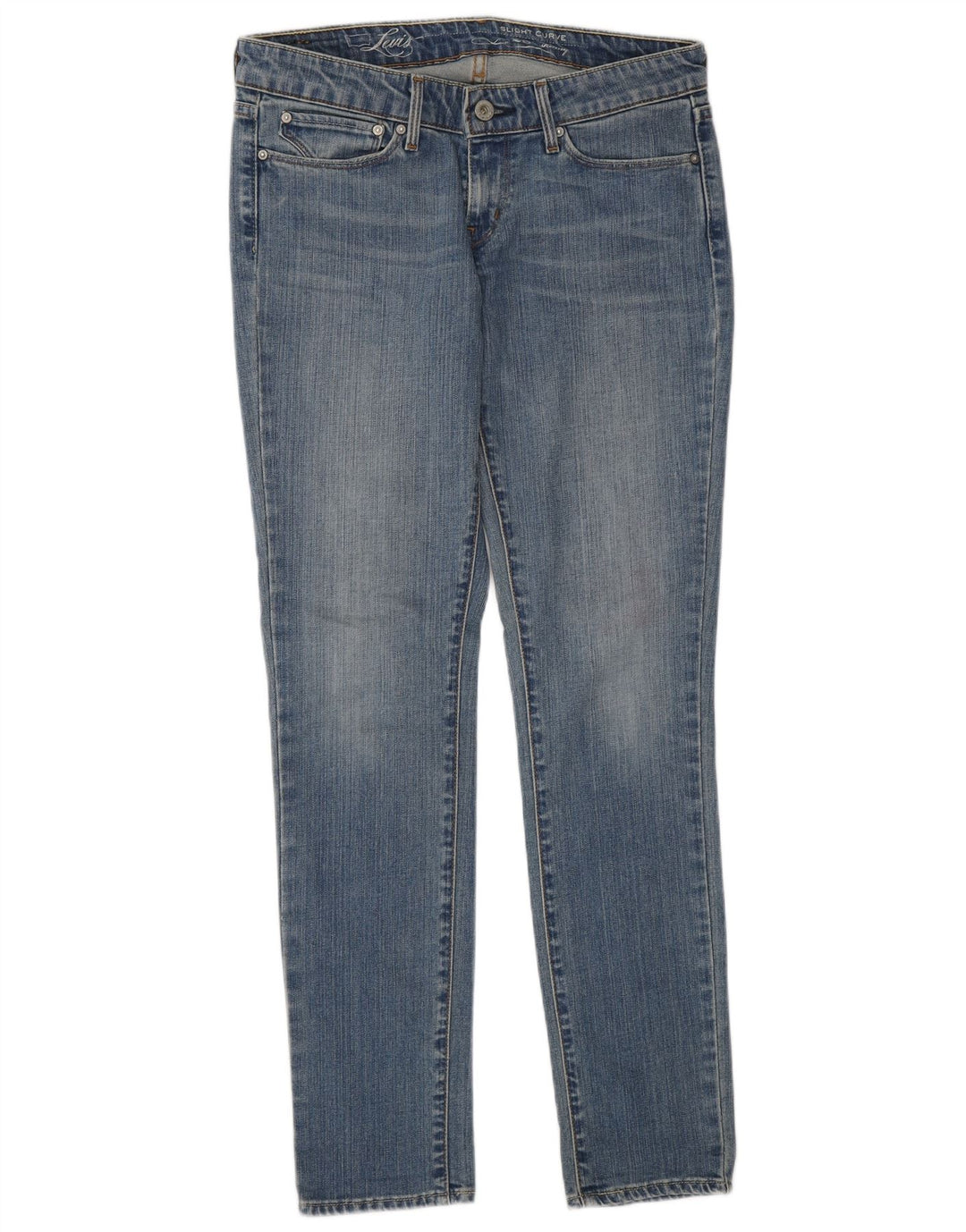 Damskie jeansy Levi's Slight Curve Skinny W28 L30 Niebieskie
