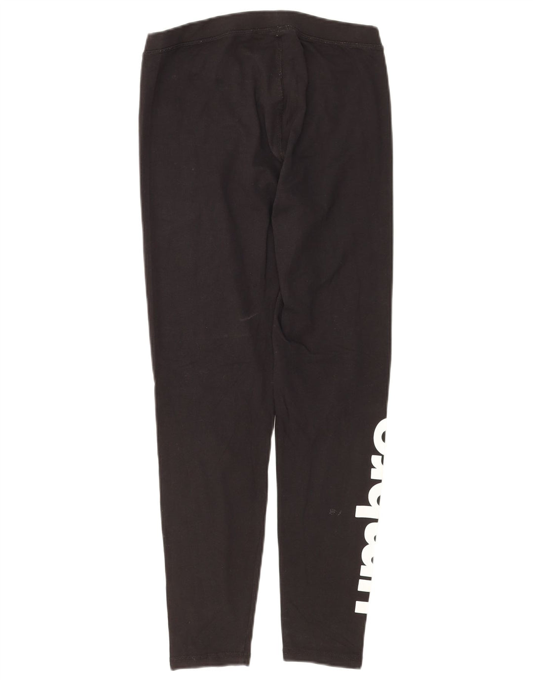 Damskie legginsy UMBRO Crop Graphic UK 12, średnia czarna bawełna