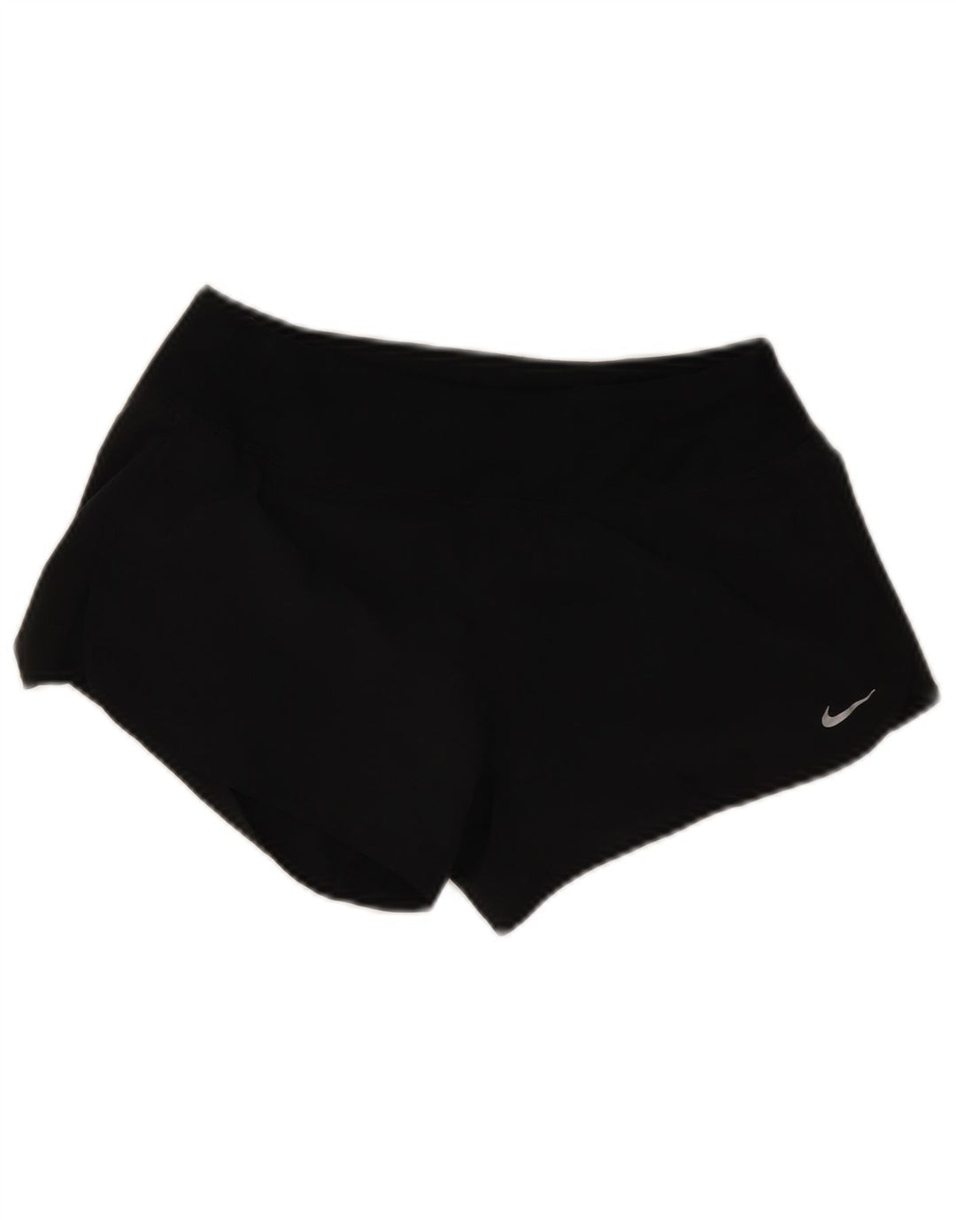 Damskie spodenki sportowe Nike Dri Fit UK 10, małe, czarne, poliestrowe