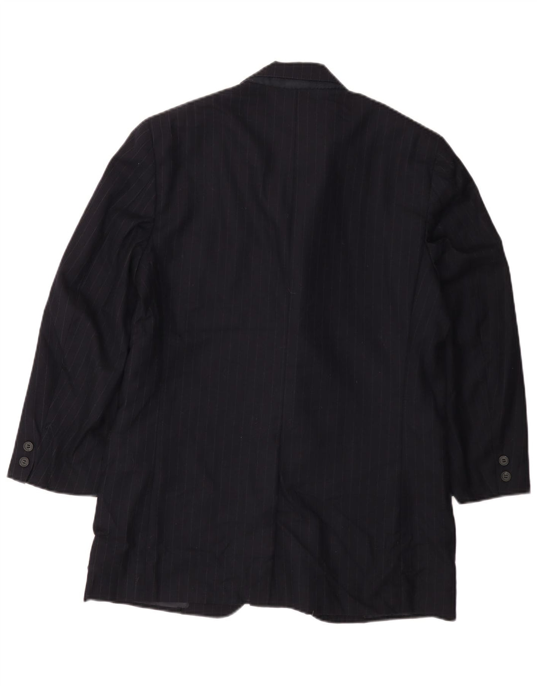 BROOKS BROTHERS Męska marynarka 346 UK 38 Średni granatowy w prążki