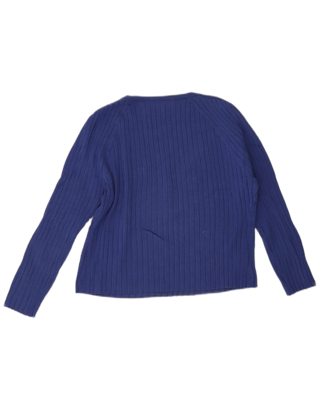 Top damski Zara z rękawem 3/4 UK 20 2XL niebieska wiskoza