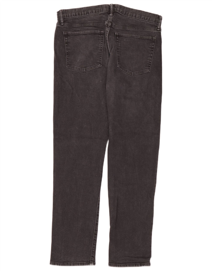 Męskie jeansy Gap Slim Tapered W32 L32 Czarne bawełniane