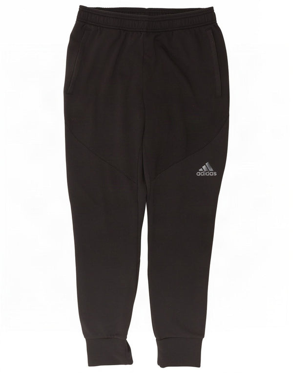 Adidas Męskie Climalite Dresowe Spodnie Joggery Średni Czarny Poliester