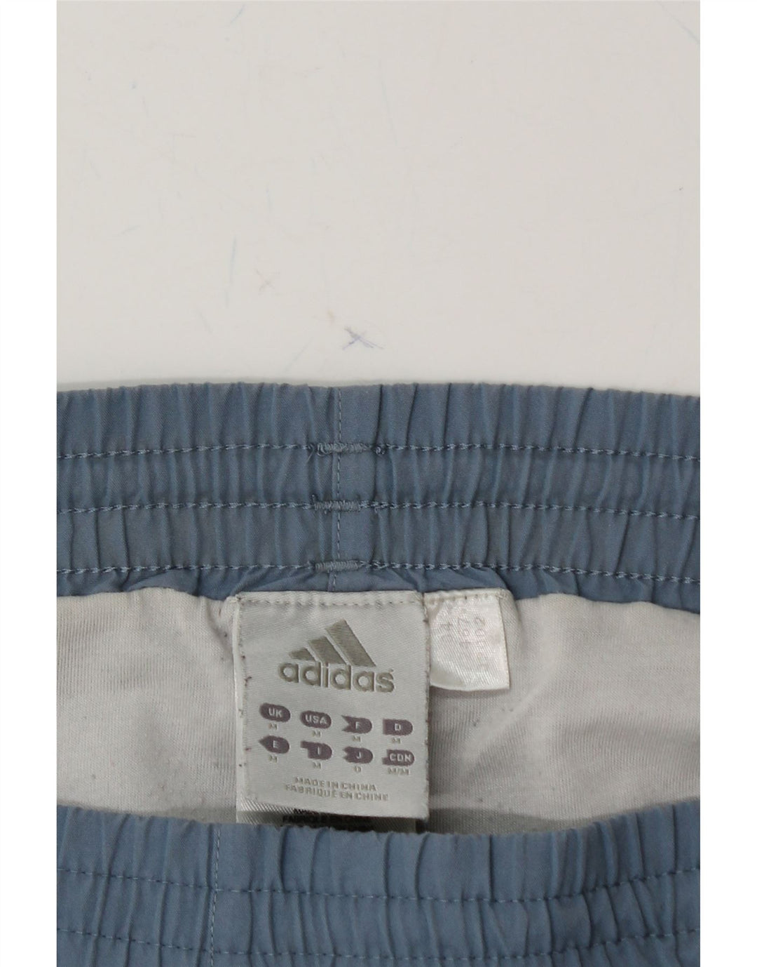 ADIDAS Mens Sport Shorts Medium  Blue Polyester Vintage Adidas and Second-Hand Adidas from Messina Hembry 
