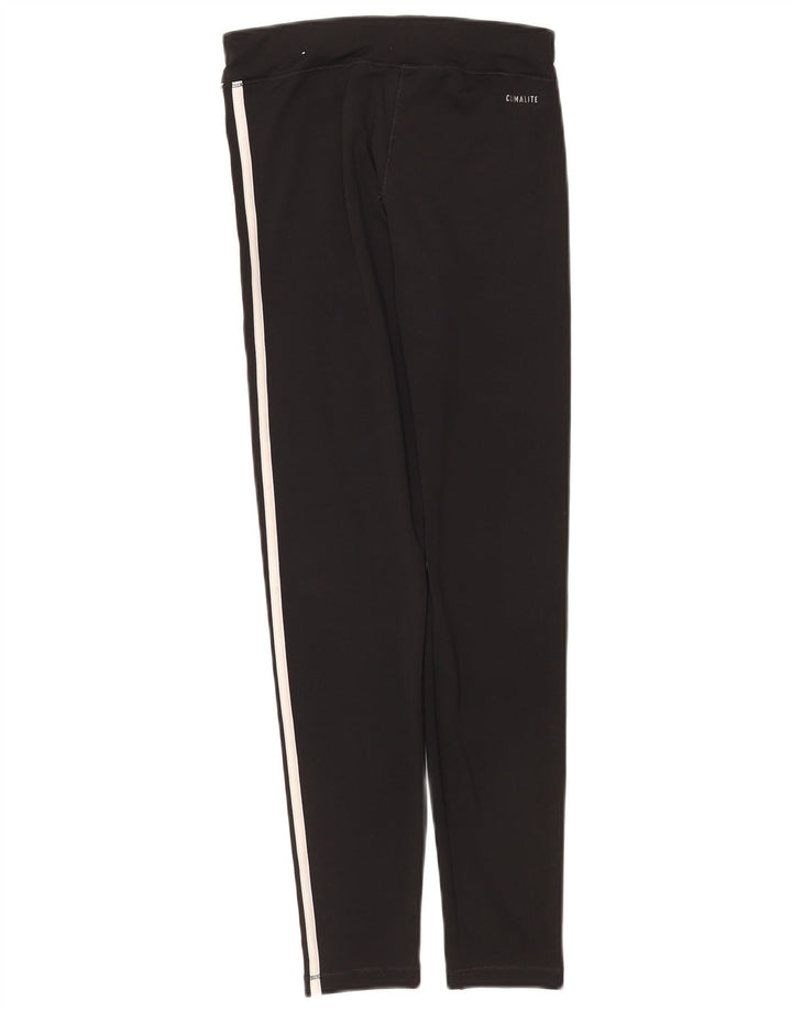 Legginsy Adidas Dziewczęce Climalite 13-14 lat, duże, czarne, poliestrowe