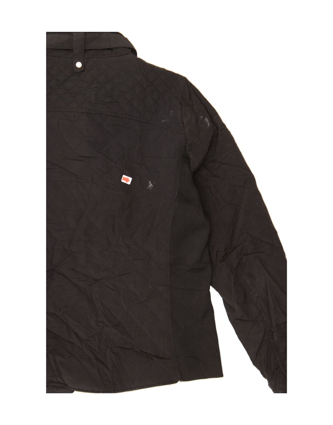 TOMMY HILFIGER Womens Quilted Jacket UK 16 Large Black Polyester Vintage Tommy Hilfiger and Second-Hand Tommy Hilfiger from Messina Hembry 