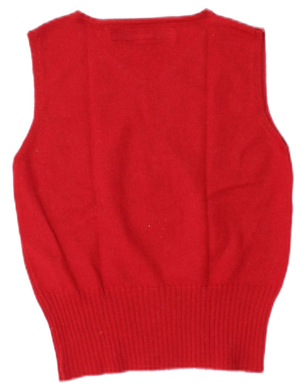 Damski podkoszulek MISS SIXTY Crop Graphic z krótkim rękawem UK 8 Small Red Wełna