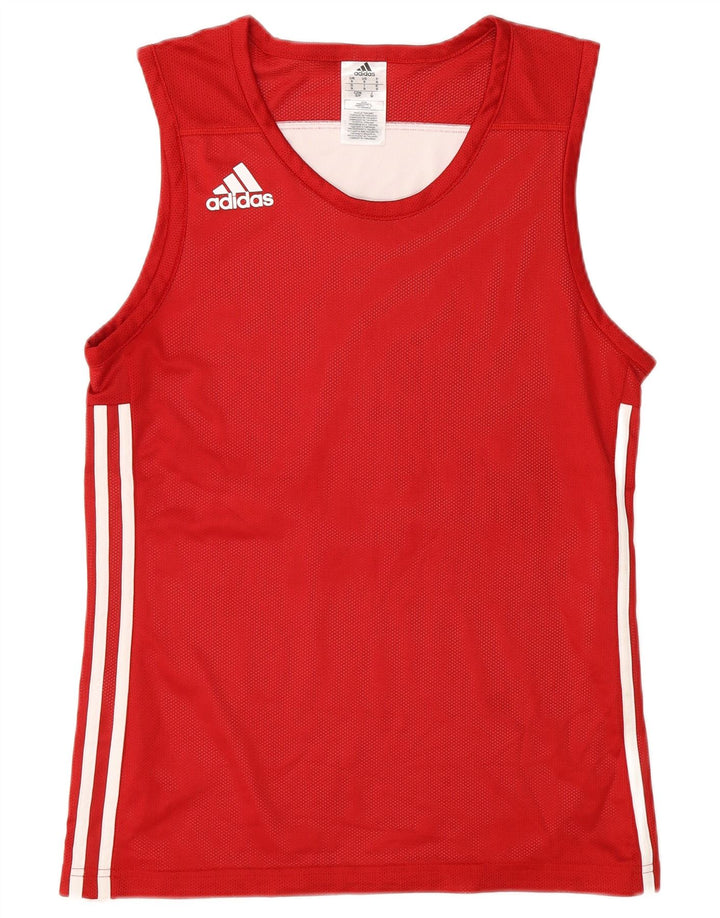 Adidas Męska Kamizelka Top Mała Czerwona