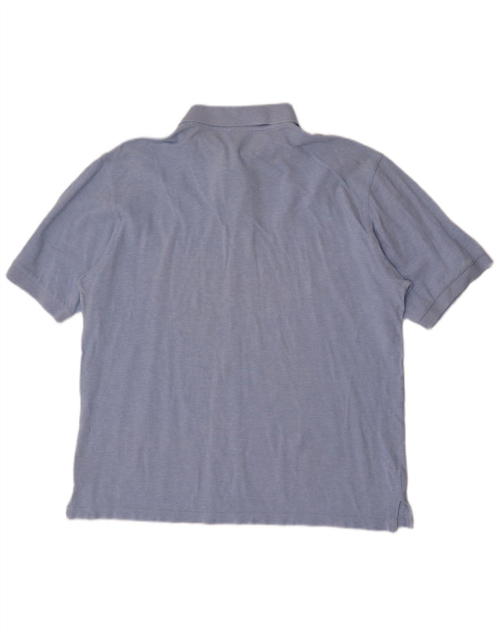 Męska koszulka polo Invicta XL, niebieska, bawełniana