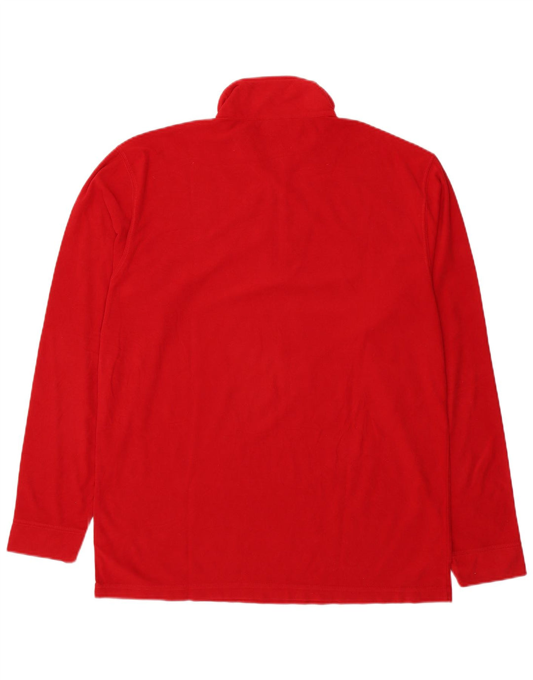 Męski sweter polarowy Asics z zamkiem błyskawicznym XL, czerwony, poliester