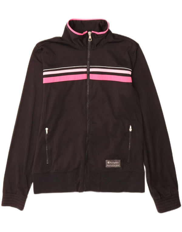 Kurtka damska Champion Heritage Fit Tracksuit Top UK 14 Medium Black