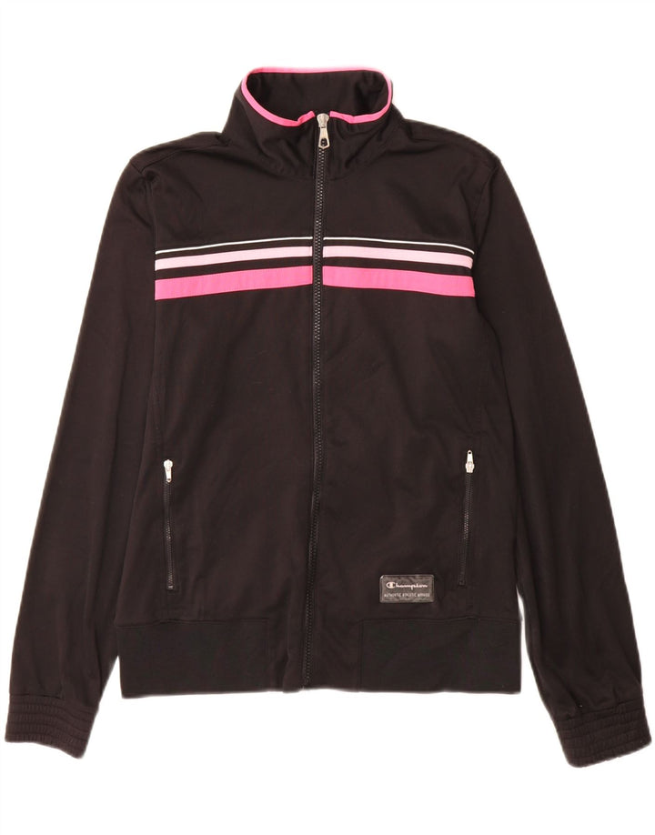 Kurtka damska Champion Heritage Fit Tracksuit Top UK 14 Medium Black