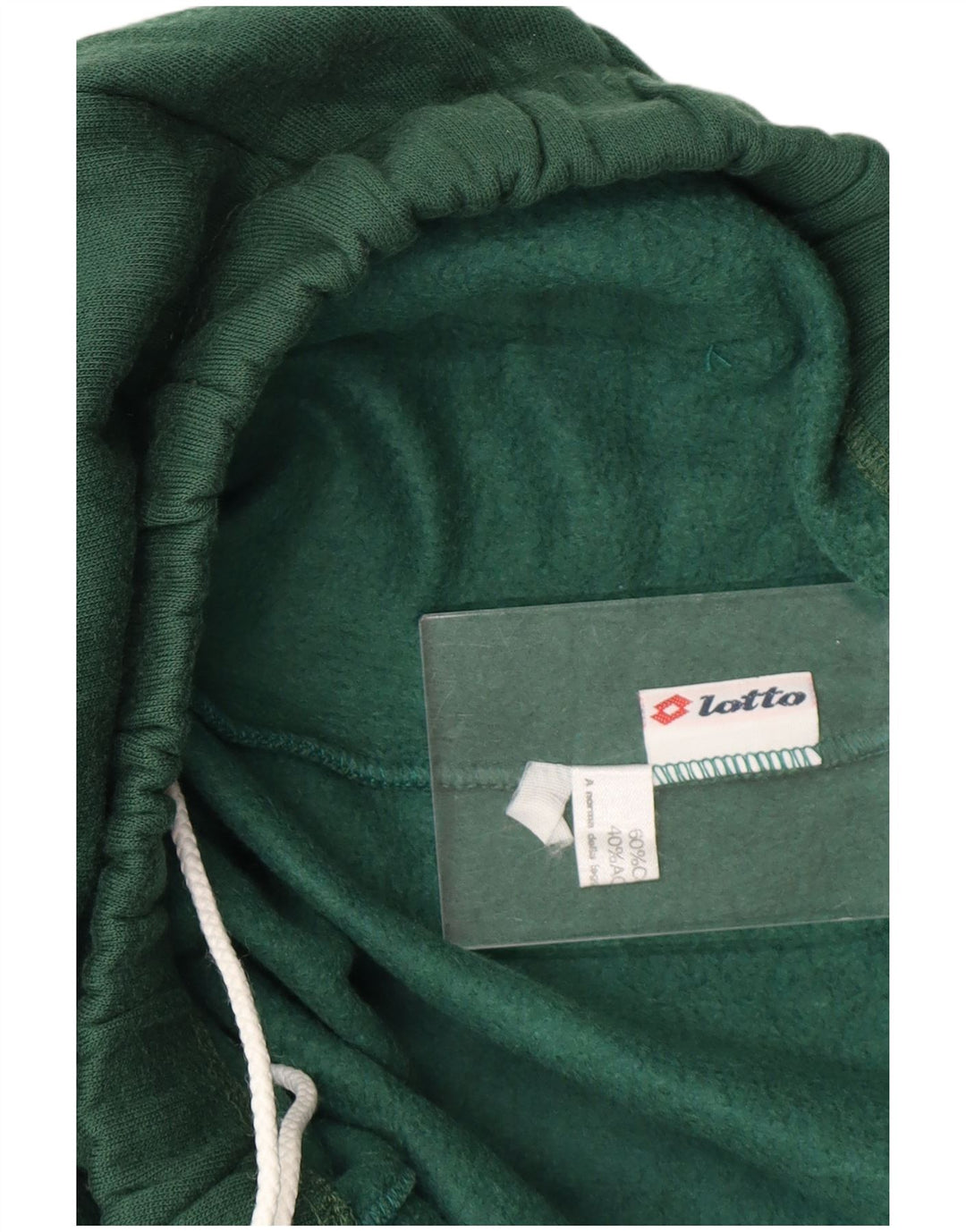 Męskie spodnie dresowe LOTTO Joggers, średnia zielona bawełna