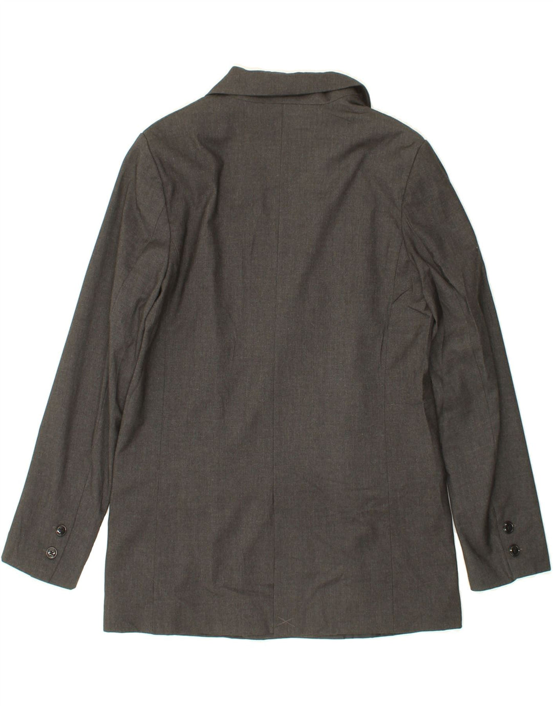 CONBIPEL Womens Double Breasted Blazer Jacket IT 44 Medium Grey Polyester Vintage Conbipel and Second-Hand Conbipel from Messina Hembry 