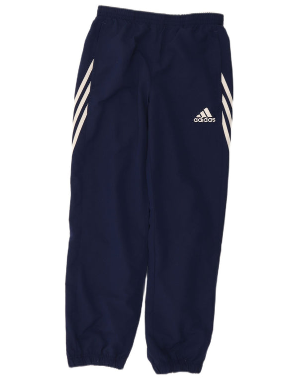 Adidas Chłopięce Spodnie Dresowe Joggery 13-14 Lat XL Granatowy Poliester