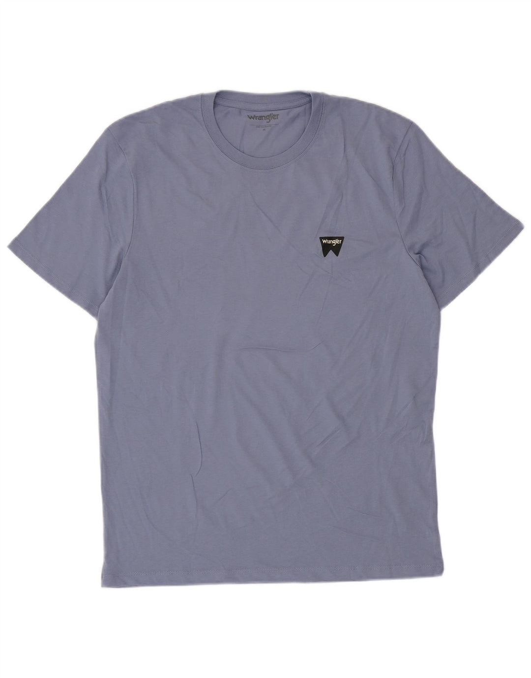T-shirt męski WRANGLER, bawełniany, średni niebieski
