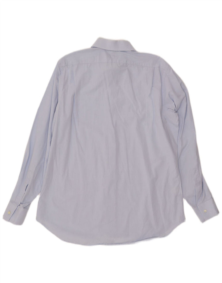 Koszula męska DOLCE & GABBANA, rozmiar 16 41, duża, niebieska, bawełniana