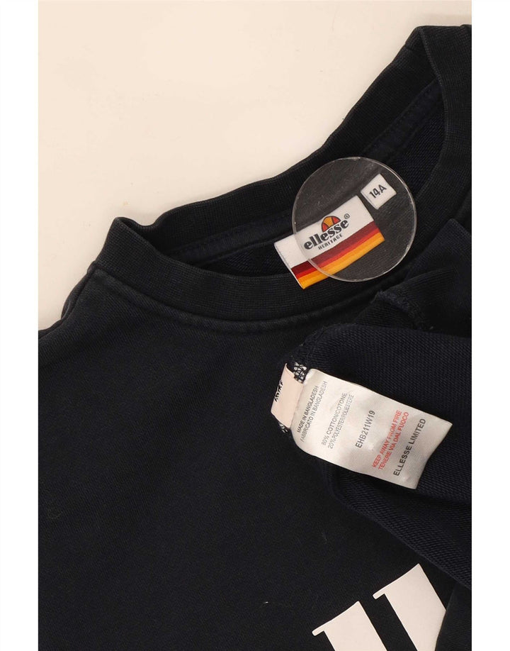 Bluza chłopięca Ellesse Heritage Graphic, 13-14 lat, granatowa
