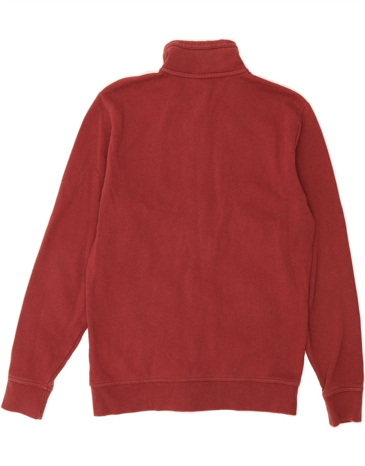 ASICS Mens Tracksuit Top Jacket Medium Red Cotton Vintage Asics and Second-Hand Asics from Messina Hembry 