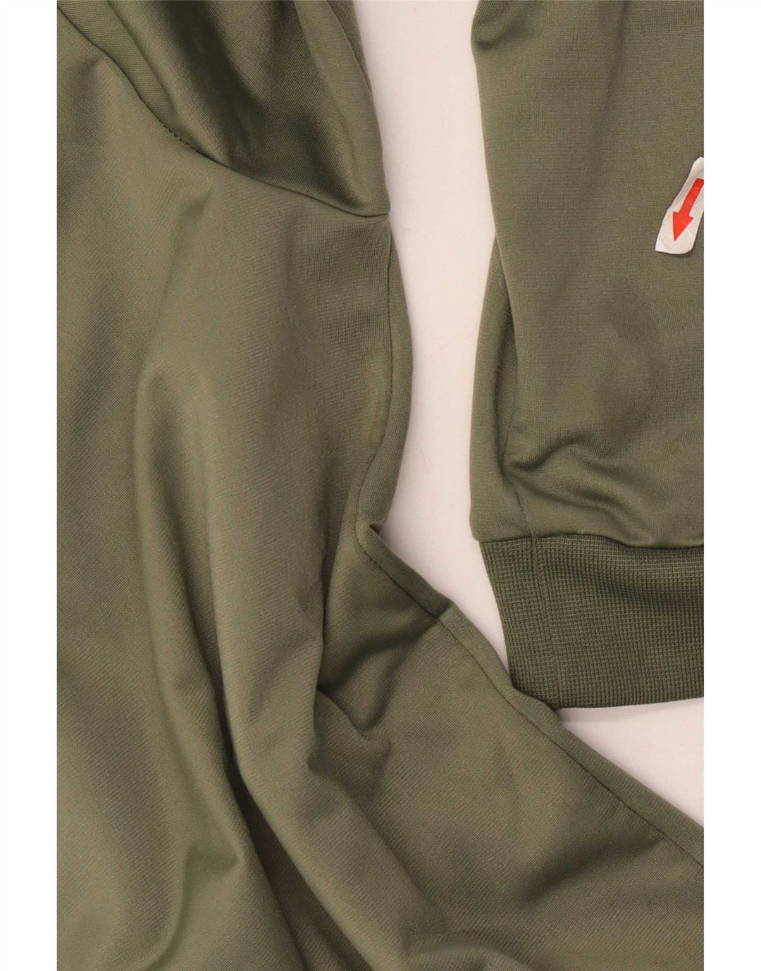 Adidas Męska bluza dresowa, mała, khaki, poliester