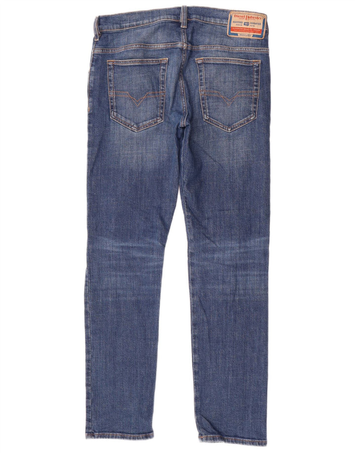 Męskie jeansy Diesel Slim W32 L32 Niebieskie