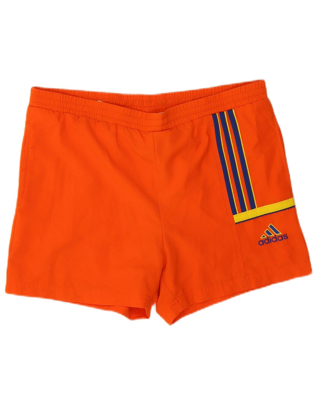 Męskie spodenki kąpielowe Adidas, średni pomarańczowy poliester