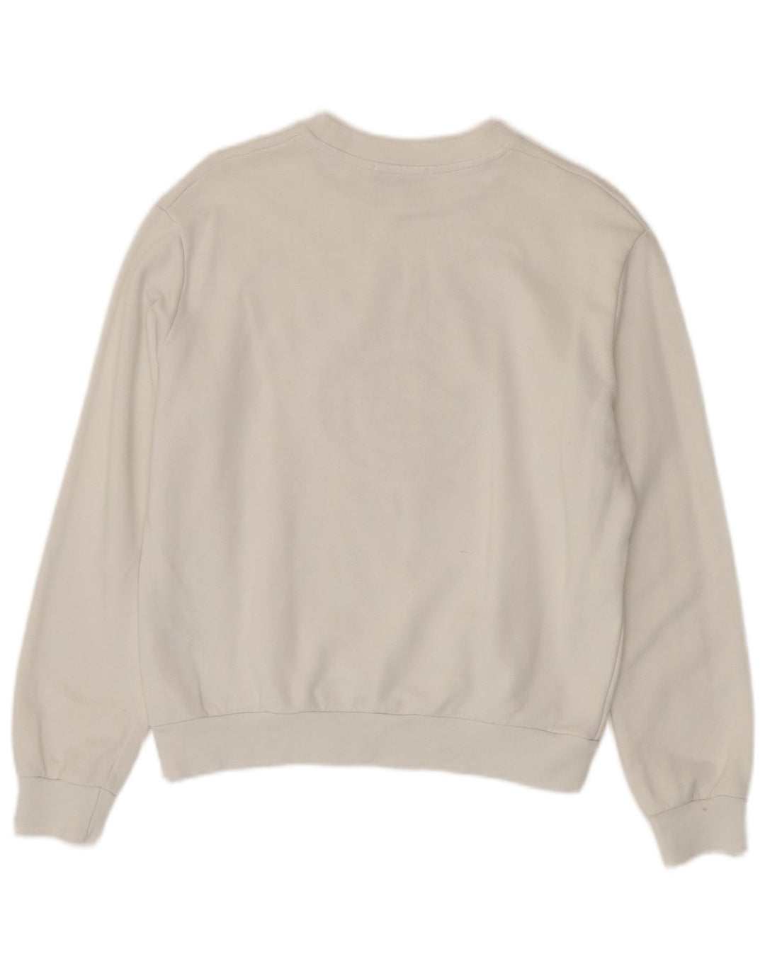 Damska bluza oversize Gaelle z grafiką, UK 10, mała, biała, bawełniana