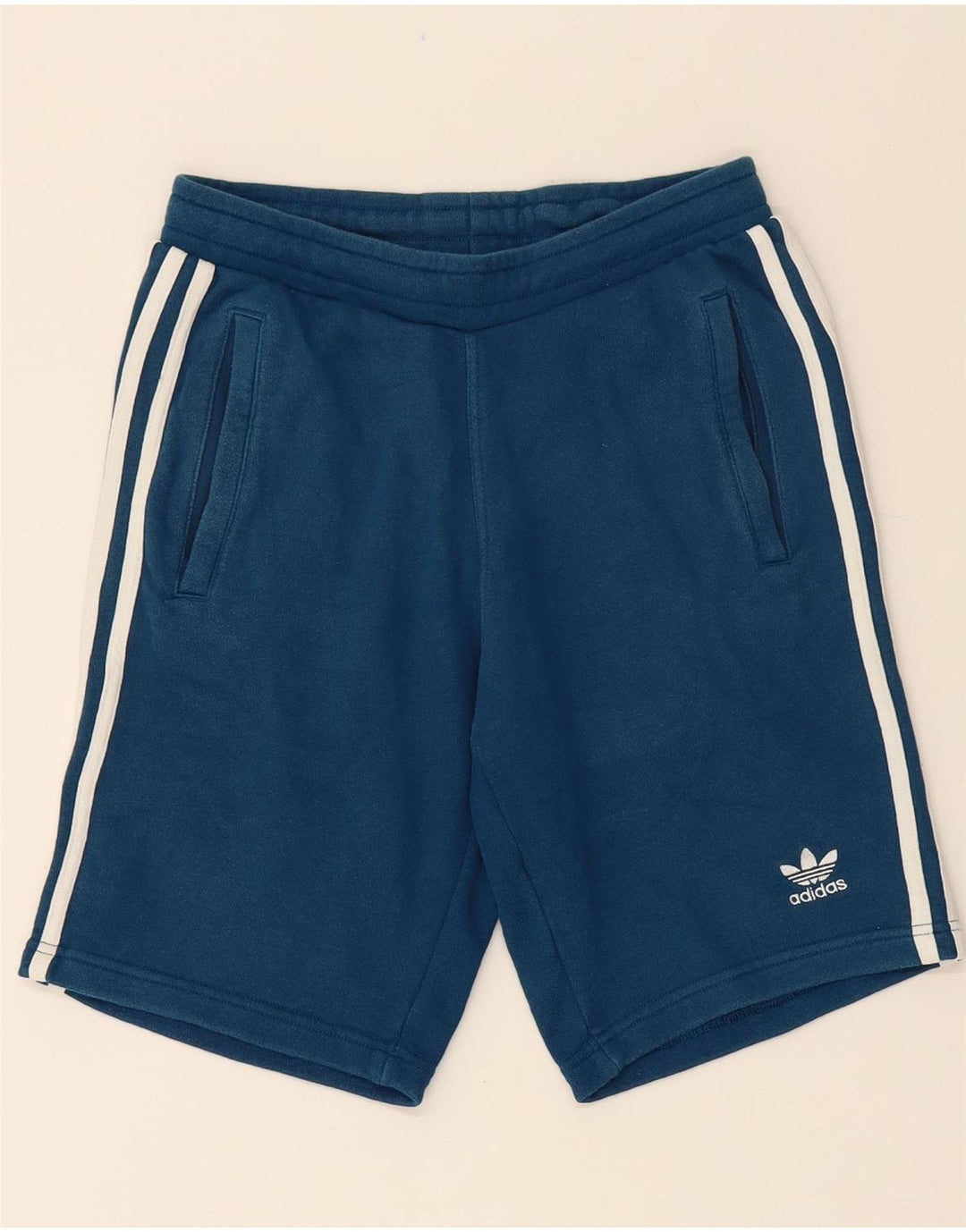 ADIDAS Mens Sport Shorts XS  Blue Cotton Vintage Adidas and Second-Hand Adidas from Messina Hembry 
