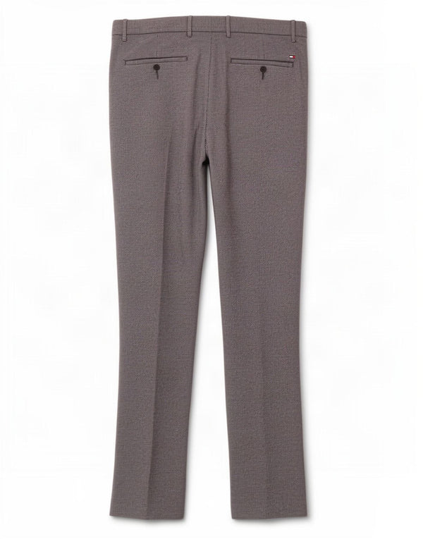 Męskie spodnie typu slim chino Tommy Hilfiger W32 L32 granatowy poliester