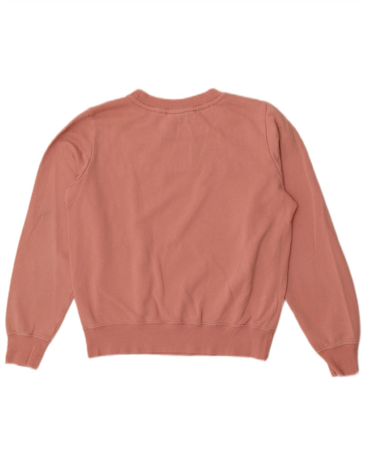 Damska bluza Champion Crop Graphic Oversized Sweter UK 10 Small Pink