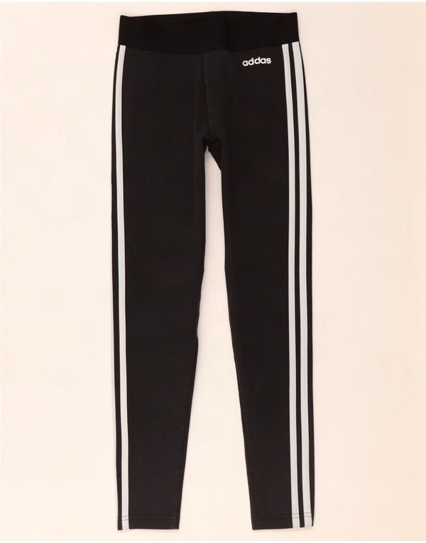 Legginsy damskie Adidas UK 12/14 Średnia czarna bawełna