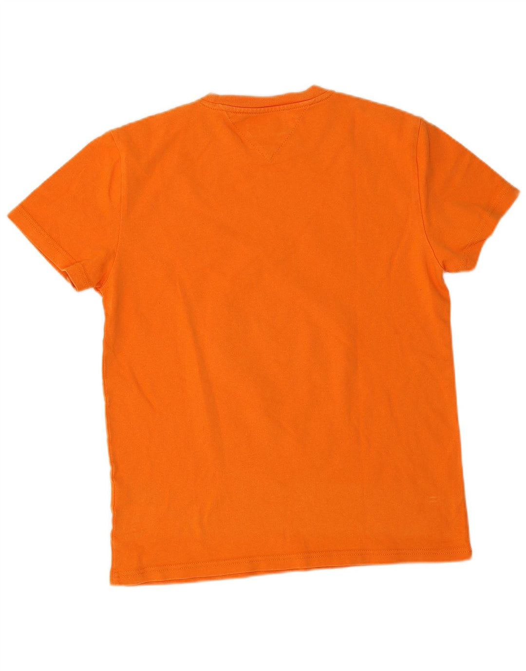 T-shirt męski Tommy Hilfiger, mały, pomarańczowy, bawełniany