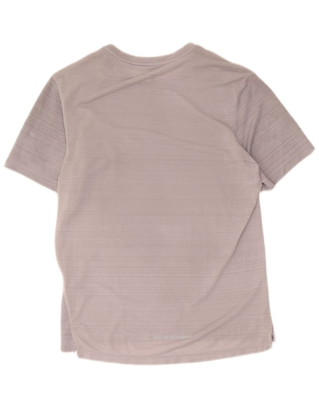 Męski T-shirt Nike Dri Fit, mały, szary, nakrapiany poliester