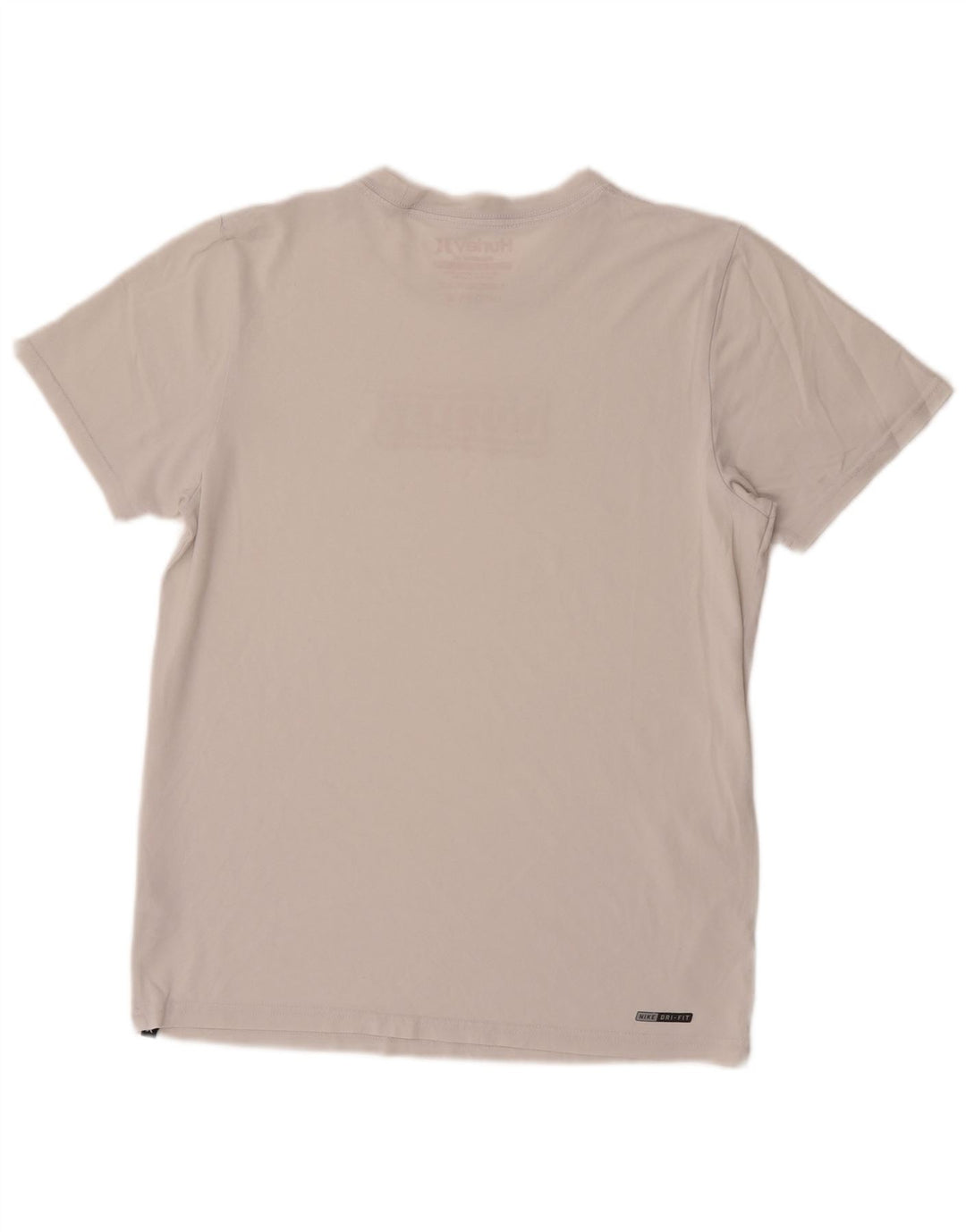 Męski T-shirt z grafiką Hurley Premium Fit, średni biały bawełniany