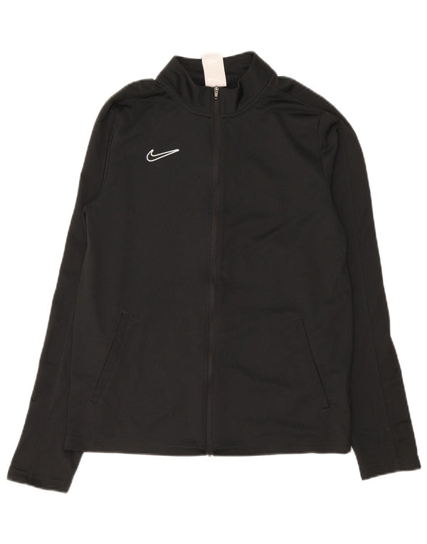 Kurtka chłopięca Nike Dri Fit Regular Tracksuit Top 13-14 lat XL, czarna sportowa