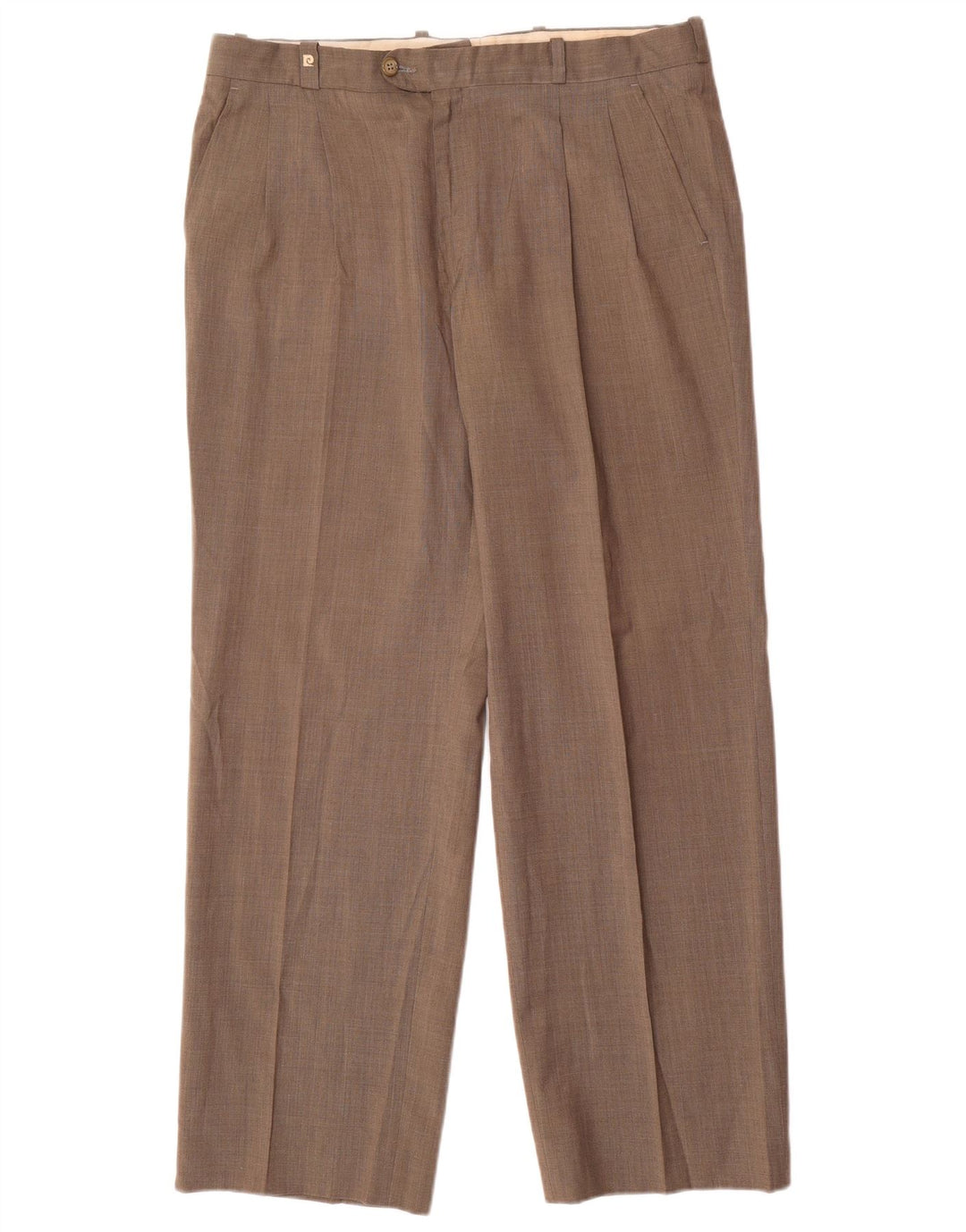 Męskie spodnie garniturowe Pierre Cardin W34 L29 szare