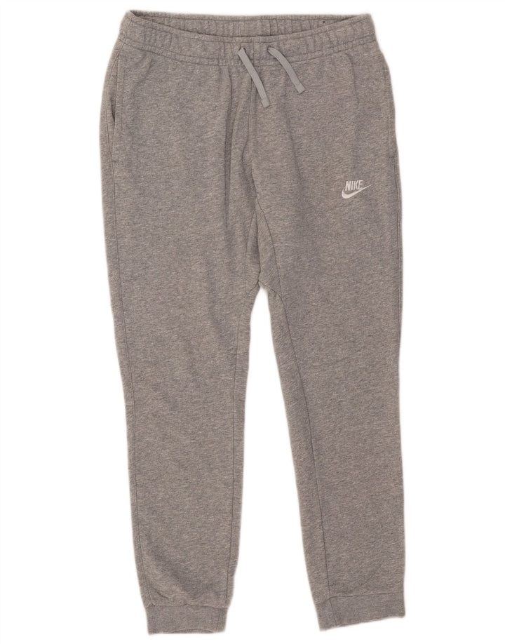 Męskie spodnie dresowe Nike Joggers Średnioszary, bawełniany nakrapiany