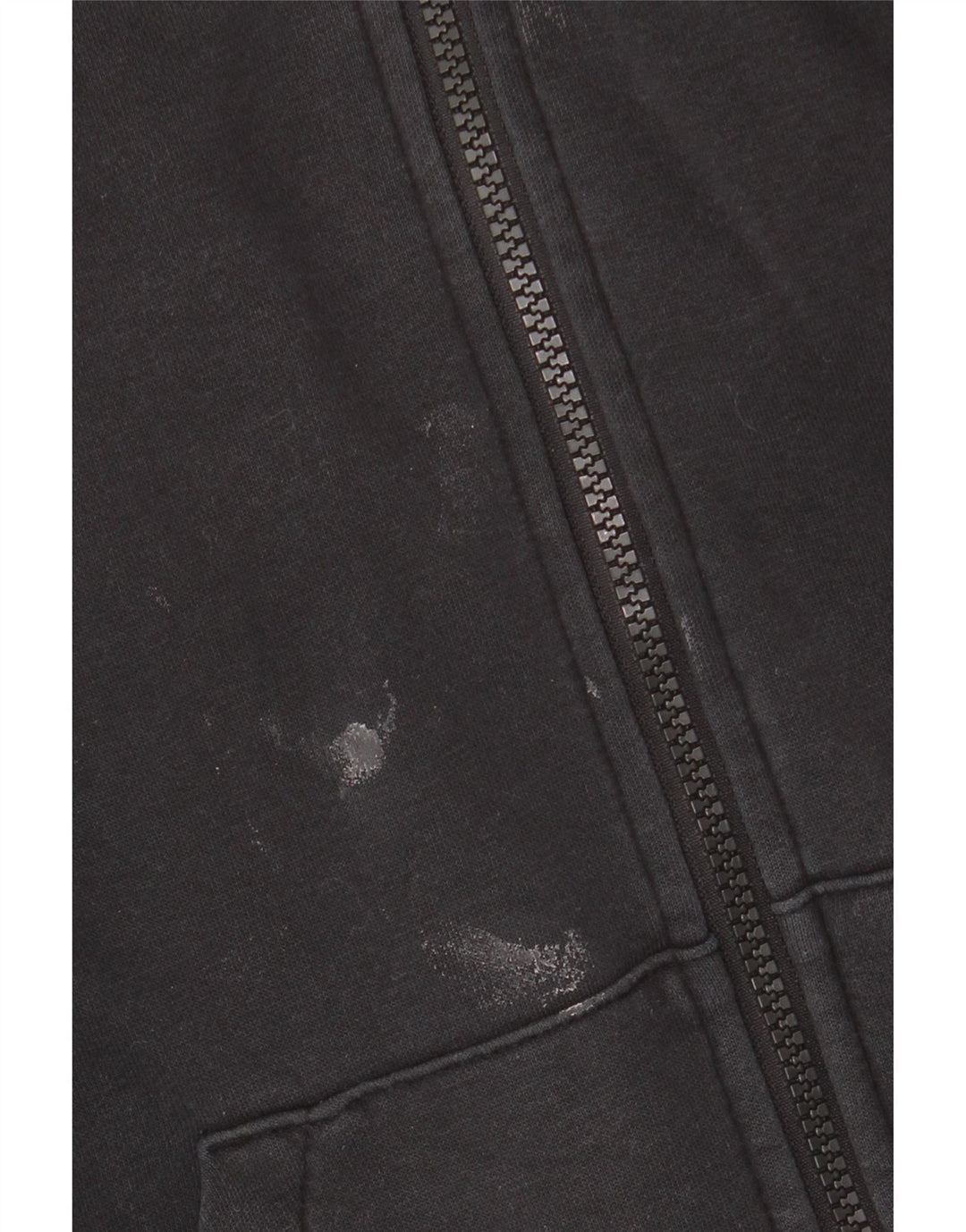 Damski sweter oversize z kapturem i zamkiem NIKE UK 6 XS, czarny, bawełniany