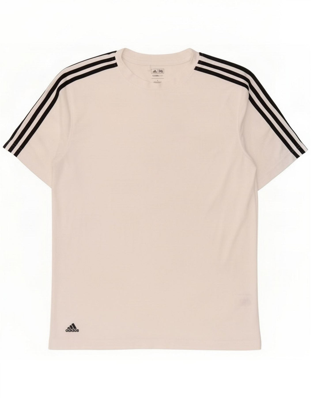 Adidas Męski T-Shirt Climalite Top Duży Biały Poliester