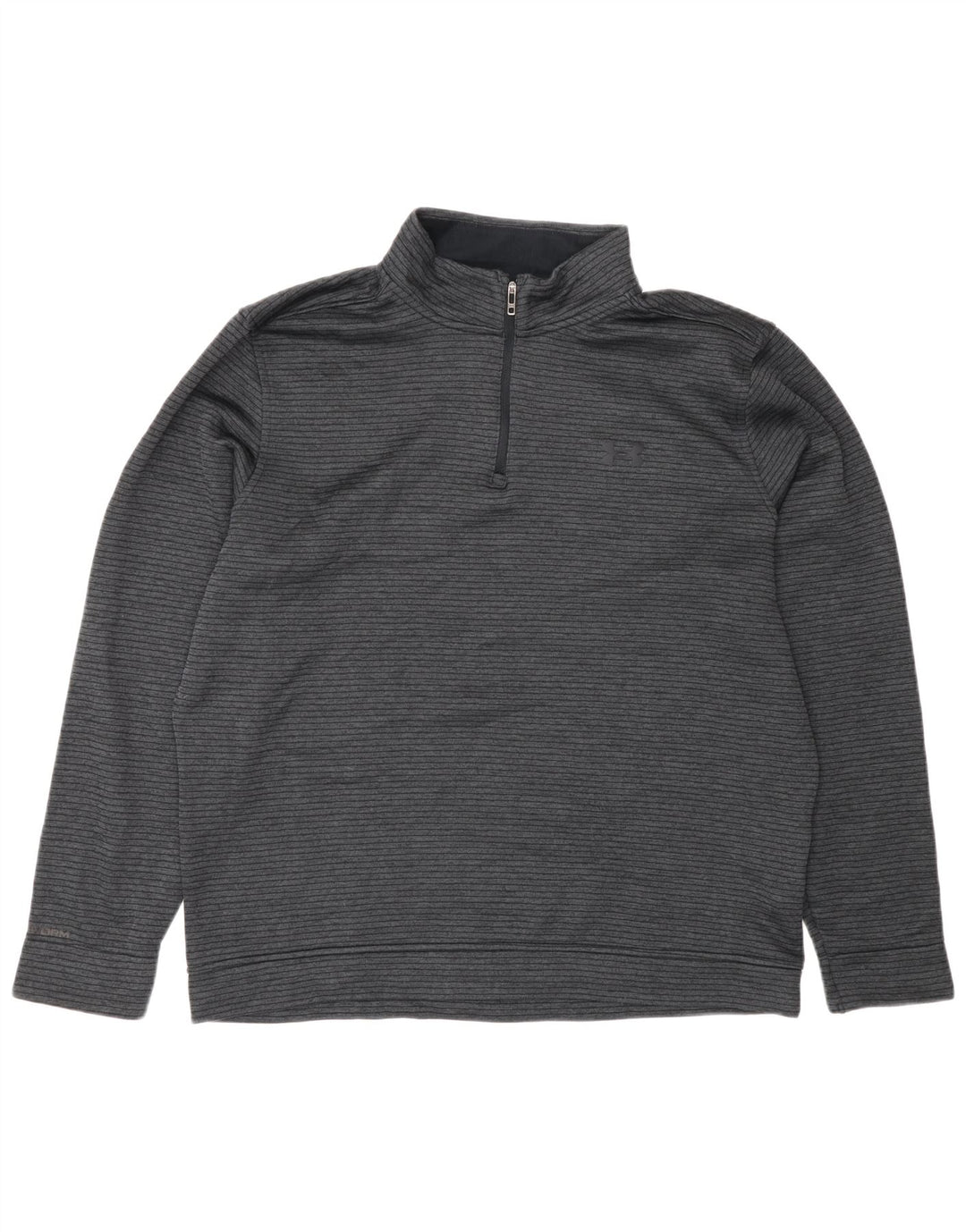 Męski dres Under Armour Storm-Fit z zamkiem błyskawicznym i bluzą XL w szare paski