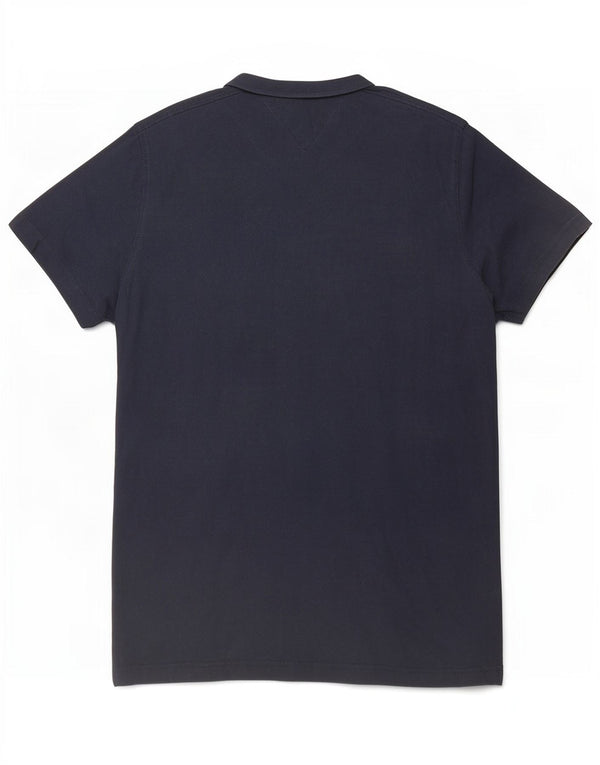 T-shirt męski Tommy Hilfiger, duży, bawełniany, granatowy