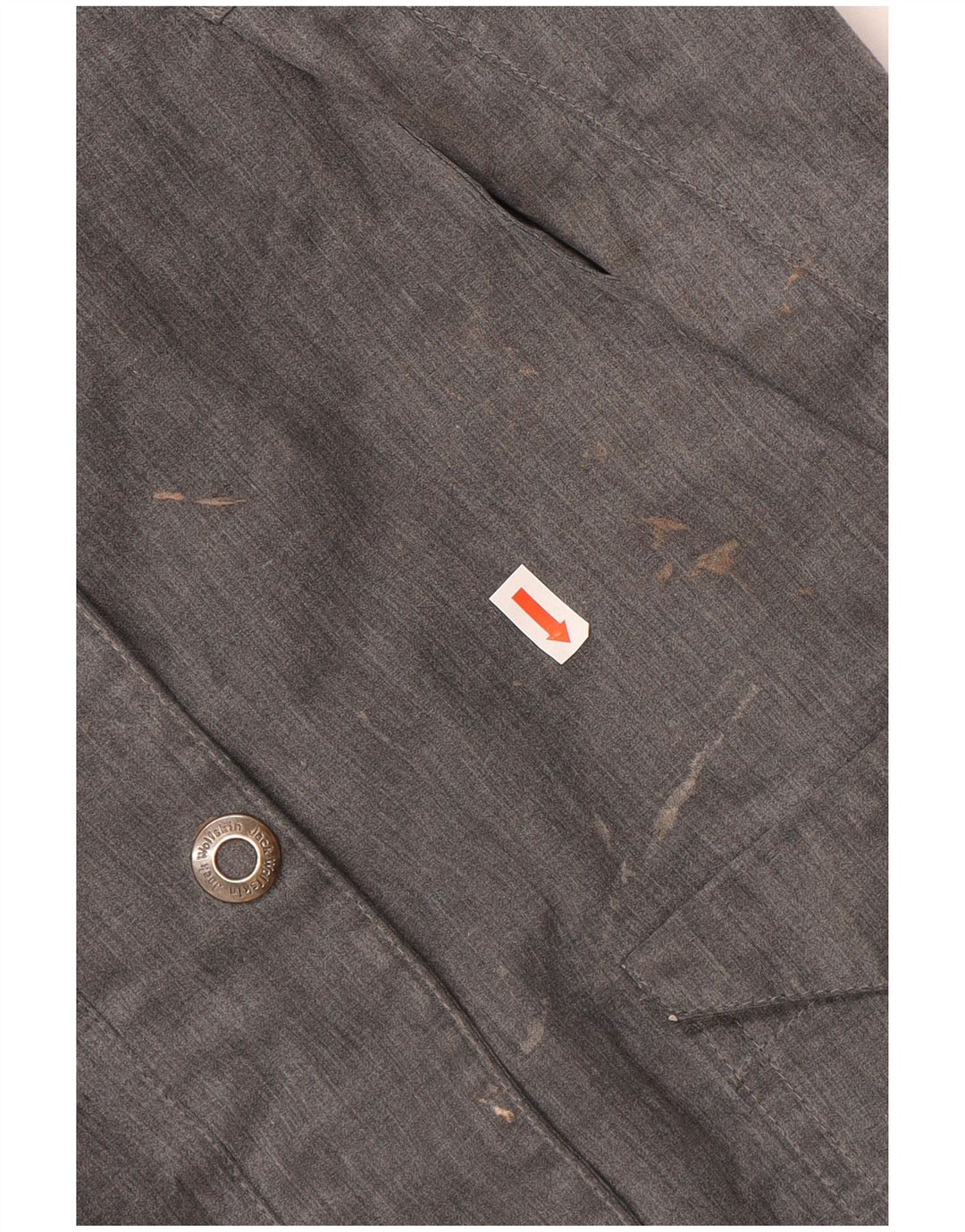 Damska kurtka parka z kapturem JACK WOLFSKIN UK 10, mała, szary poliester