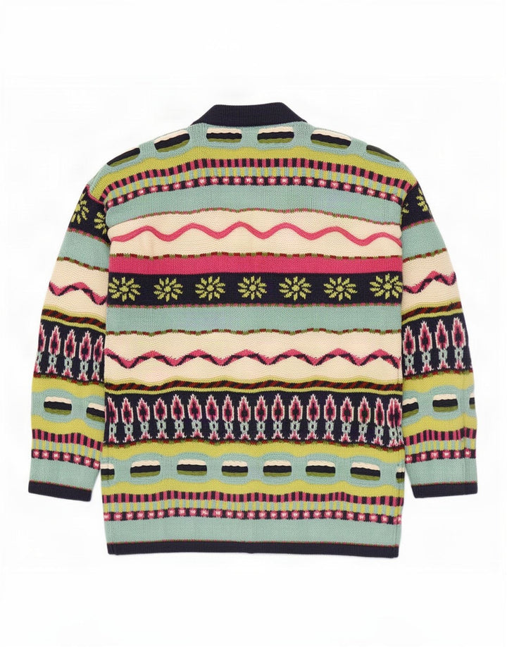 Sweter damski Benetton UK 14 Średni wielokolorowy Nowość