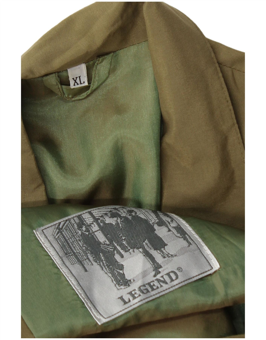 LEGENDA Męska marynarka zapinana na 1 guzik UK 42 XL Khaki